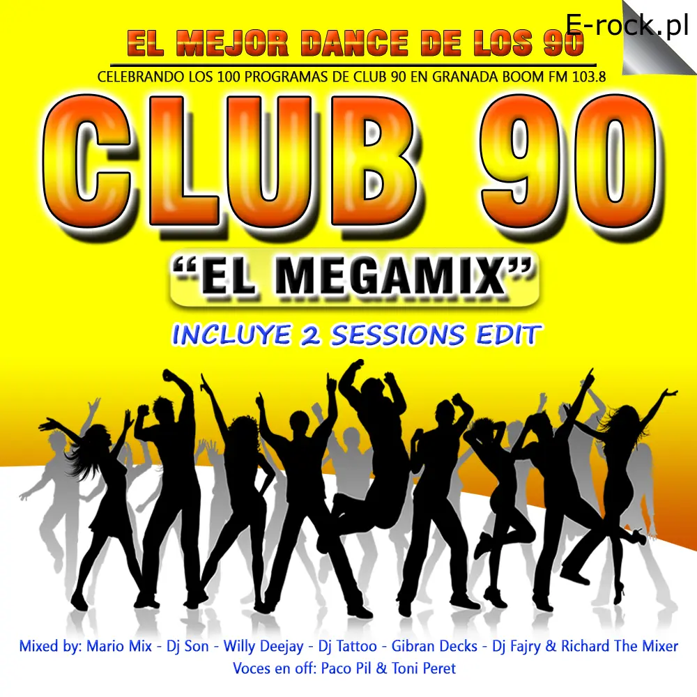 The Power Team presents Club 90 ''El Megamix'' [2015] Complete Edition [MP3]