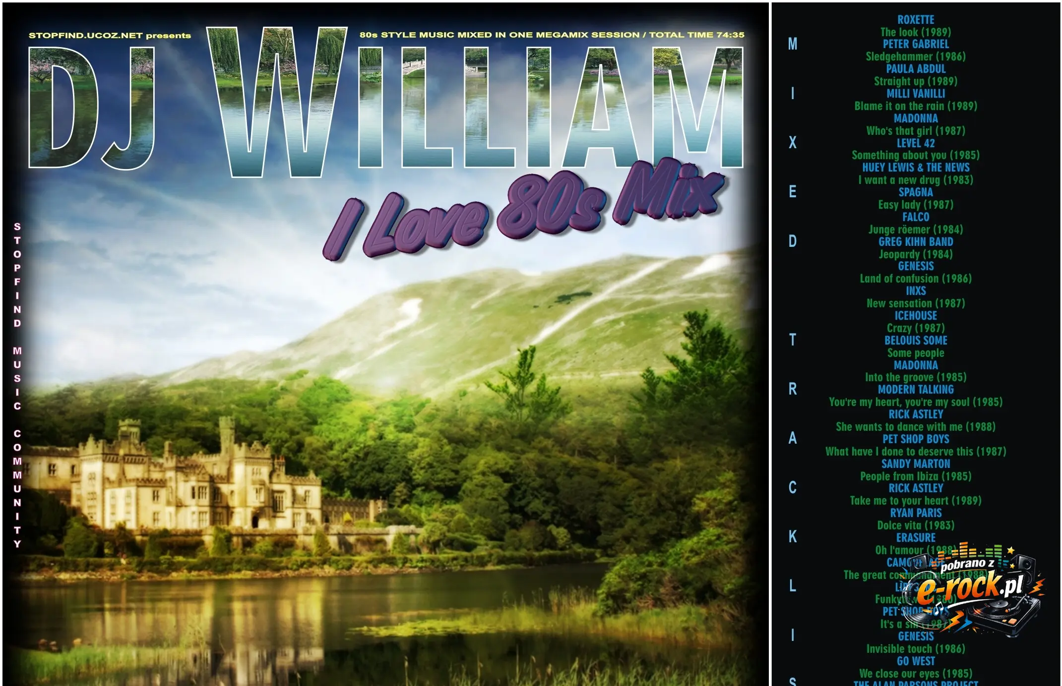 DJ William - I Love 80s Mix - Mission 03 (2006)