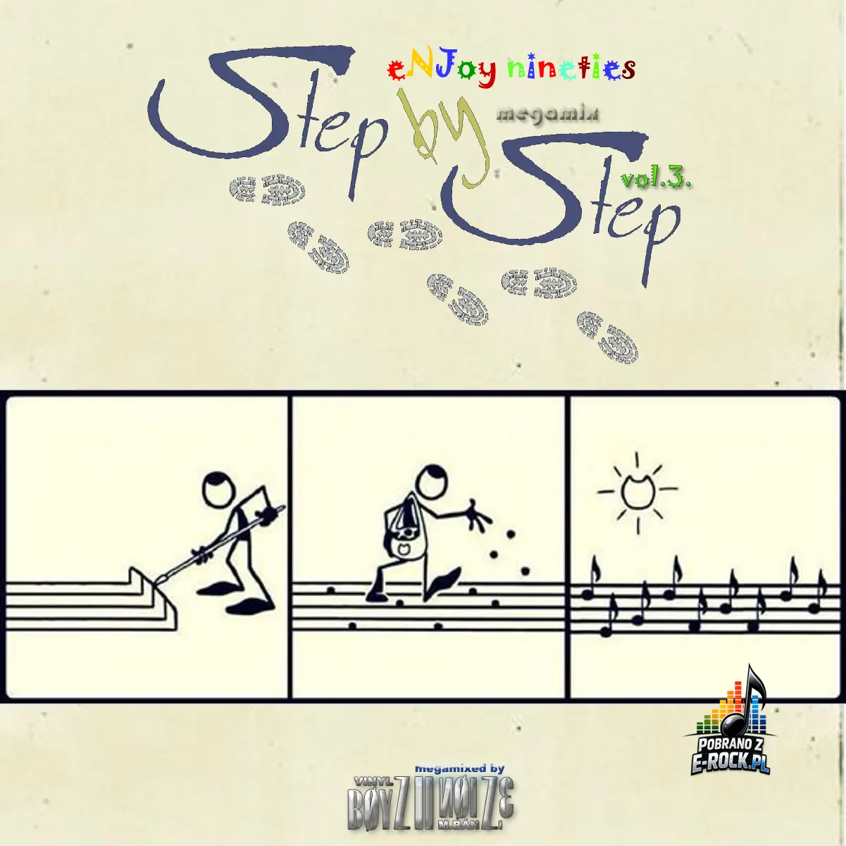 eNJoy Nineties - Step By Step Megamix vol 3 [2018] by Boyz-II-Noize [MP3]