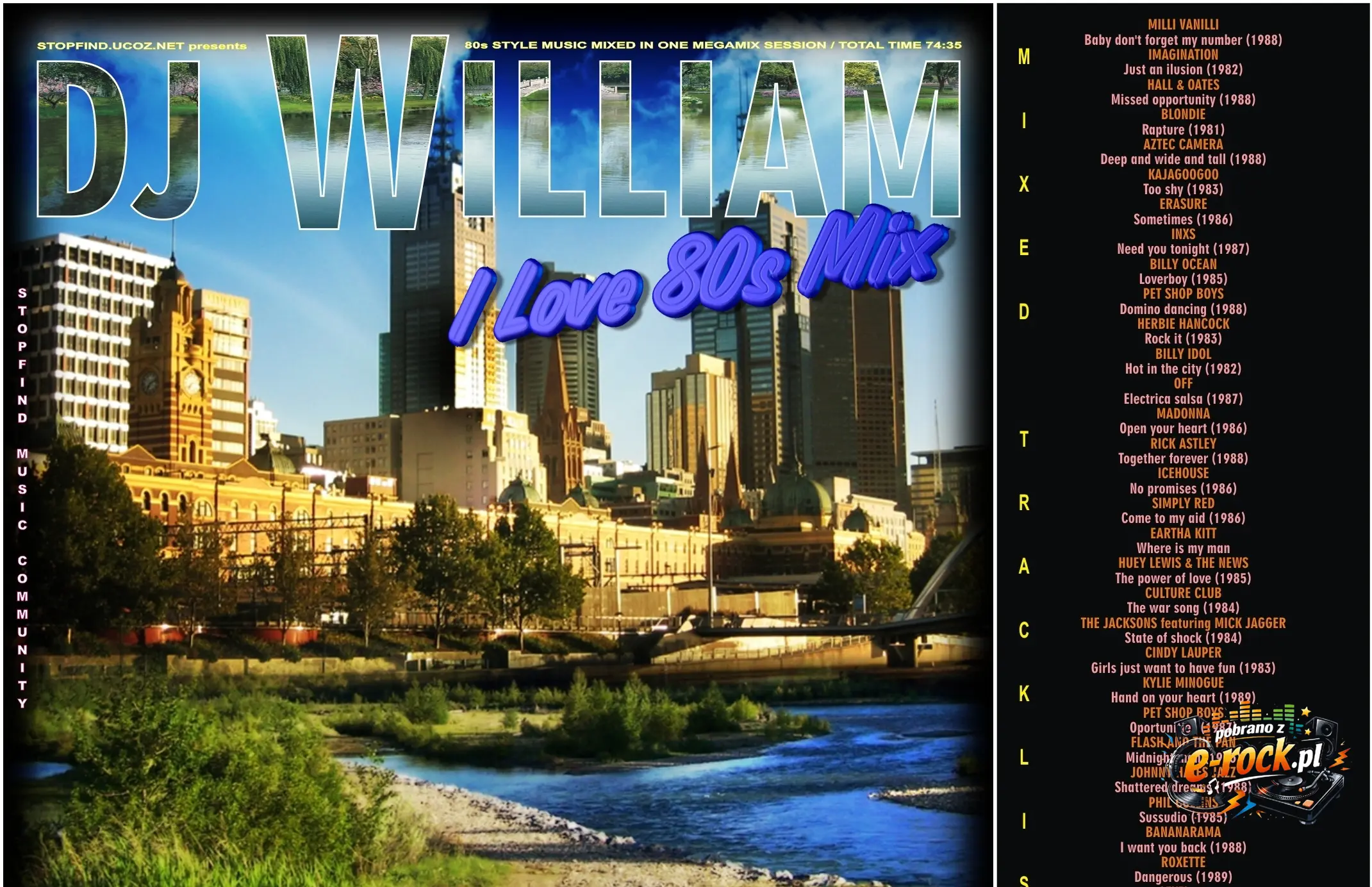 DJ William - I Love 80s Mix - Mission 04 (2006)